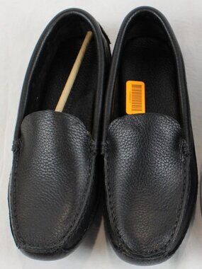 Minnetonka Driving Pebbled Leather Moc Moccasin Comfy Work School Travel Fall